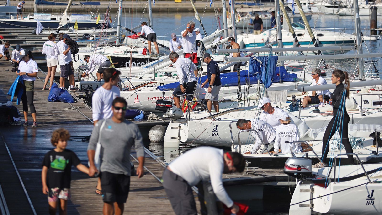 Fotos del XV Campeonato de Vela de España J80 en La Línea