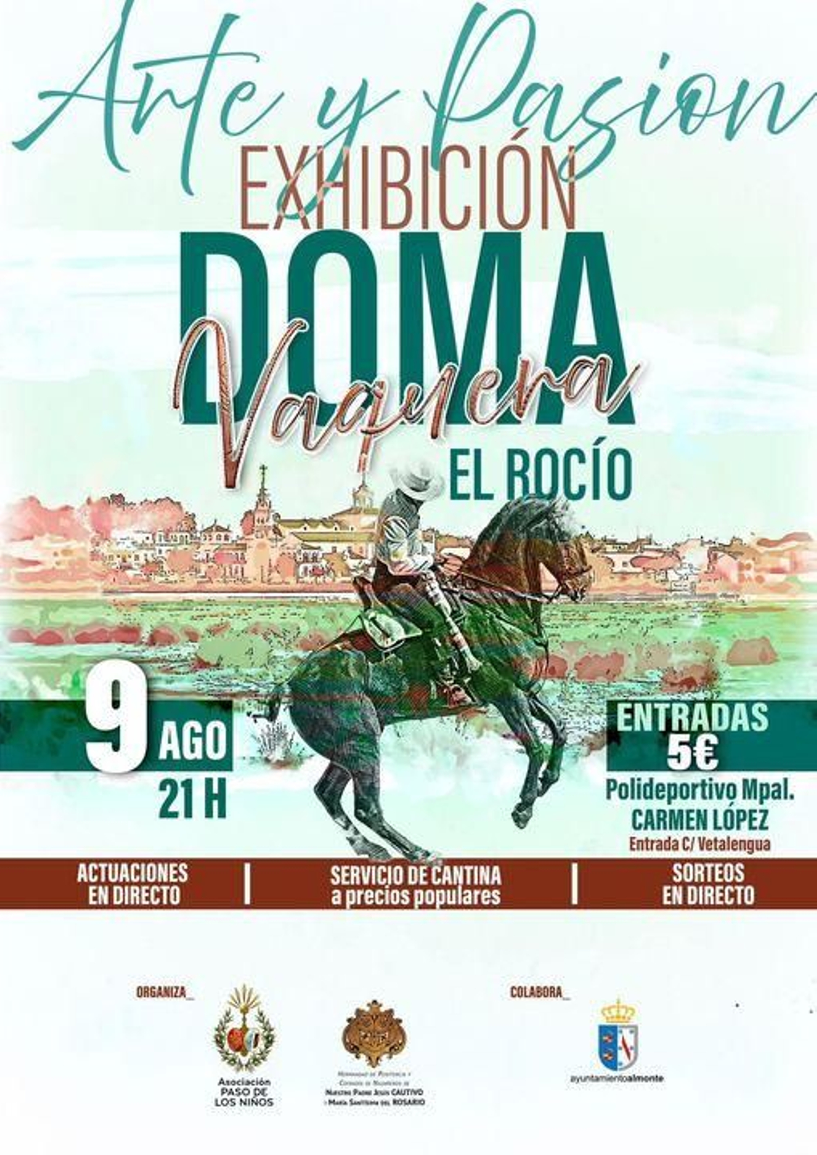 Cartel anunciador de la actividad.