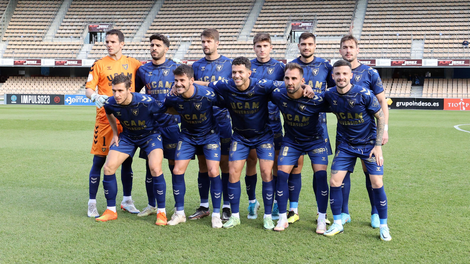 Xerez DFC contra UCAM Murcia en Chapín