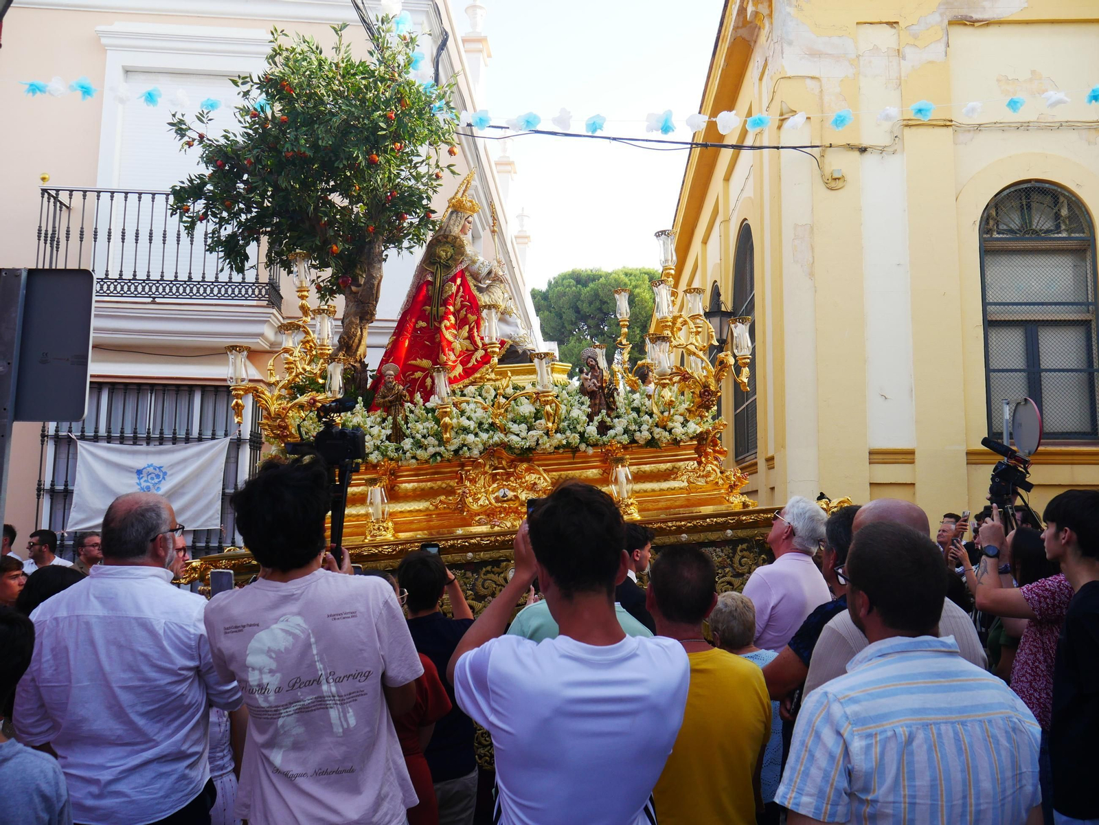 La Divina Pastora, a la altura del antiguo colegio Manuel Roldán.