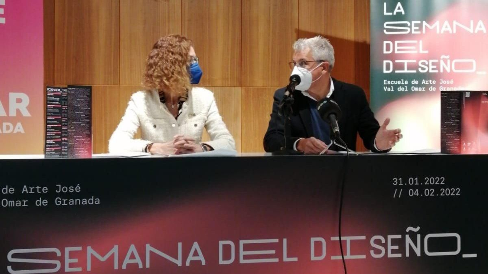 Imagen de la presentación de la Semana de Diseño de Granada