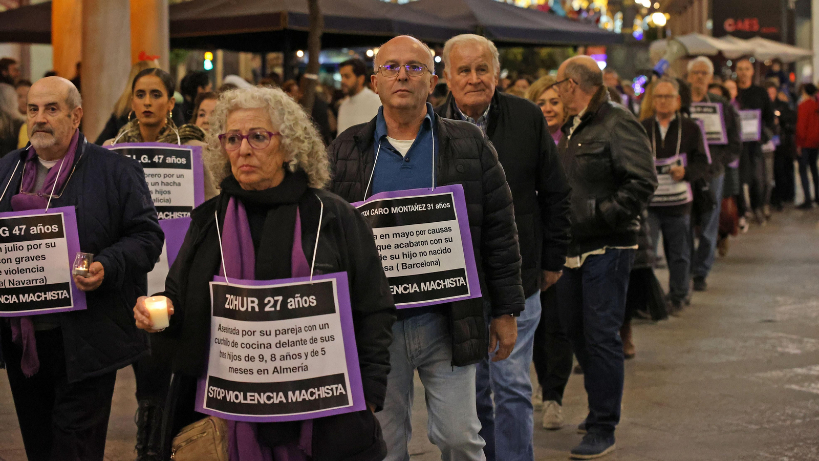 Manifestación en Jerez contra las Violencias Machistas