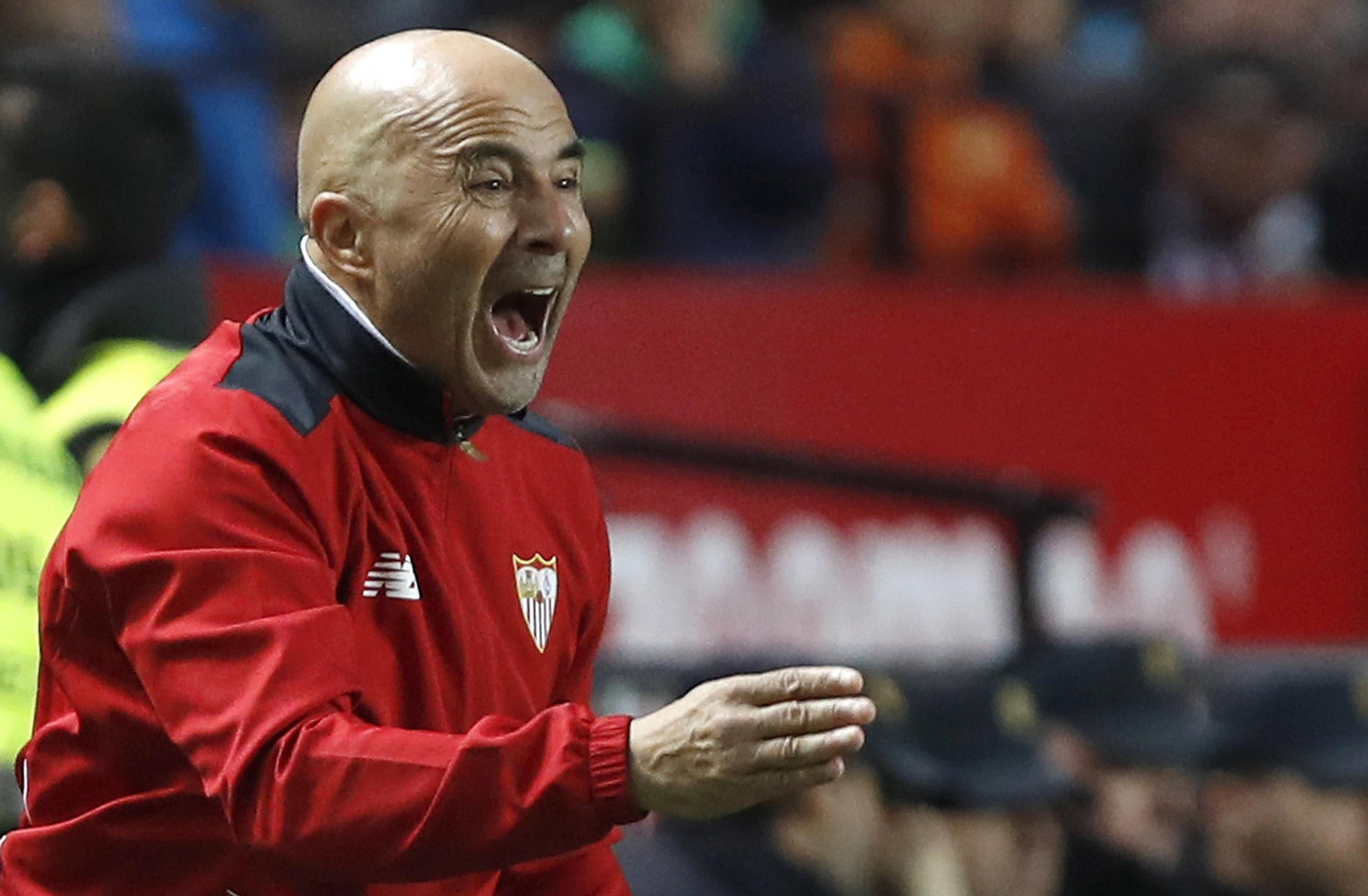 Las imágenes de Sampaoli en su anterior etapa como entrenador del Sevilla Fc