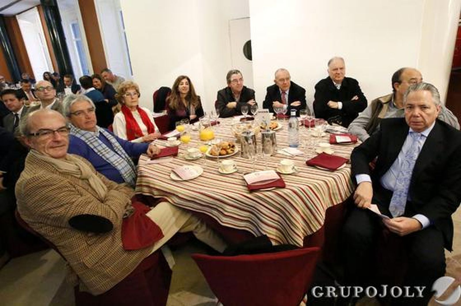 Andrés de Mora, Juan Nicolás Márquez, María Teresa Paus, Mercedes Sánchez, Miguel Camacho, Francisco Velo, Manuel Galán, Manuel Rivas y Gregorio Arroyo.

Foto: Alberto Domínguez.