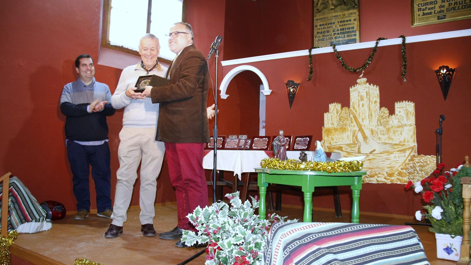 Momentos de la entrega de premios.
