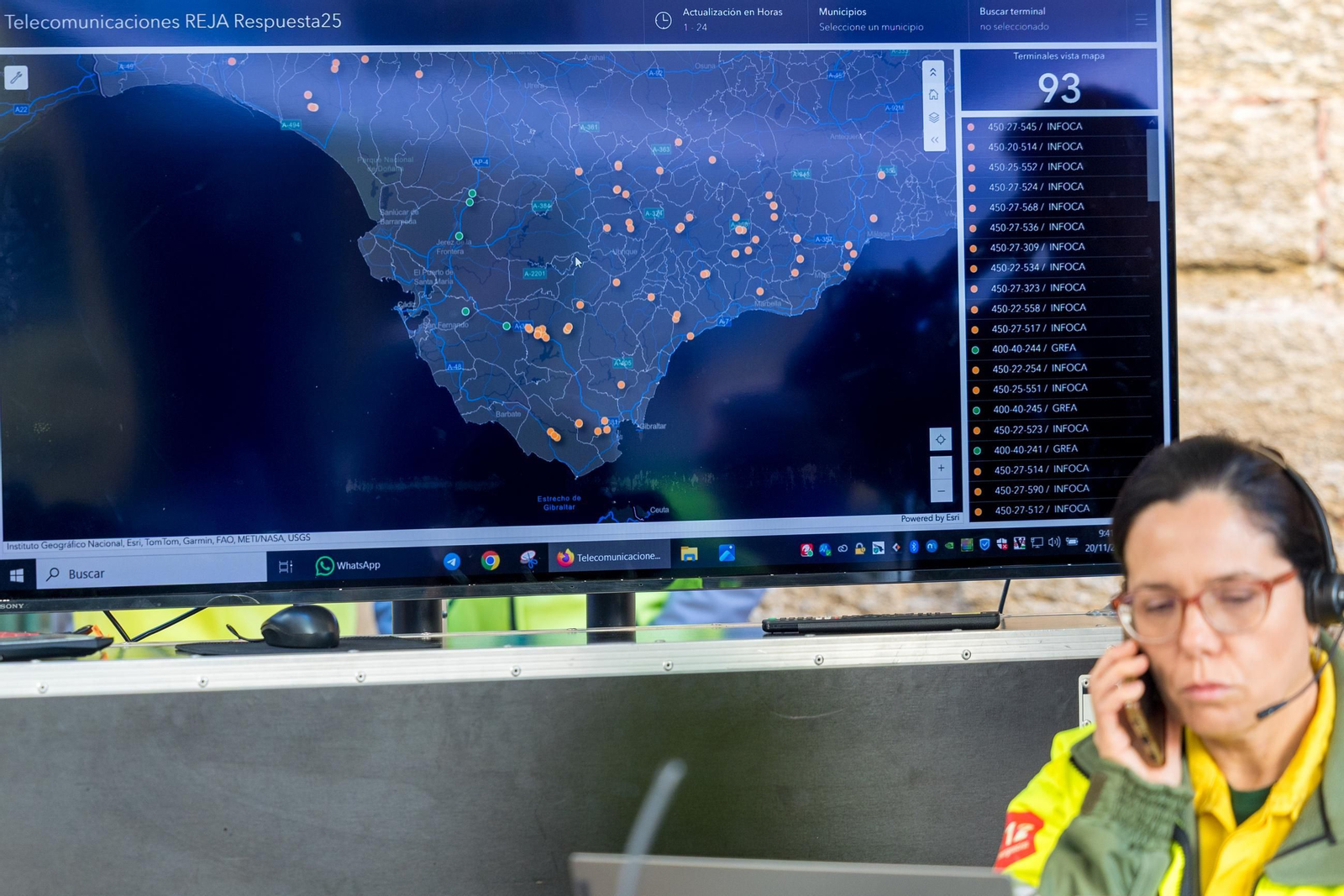 Todas las imágenes del simulacro de tsunami en Cádiz