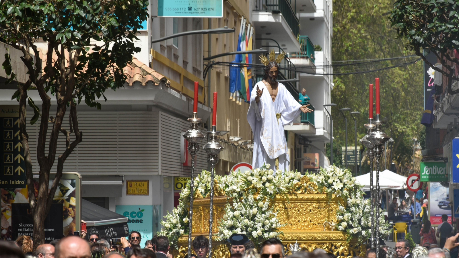 Fotos de la procesión del Resucitado en Algeciras