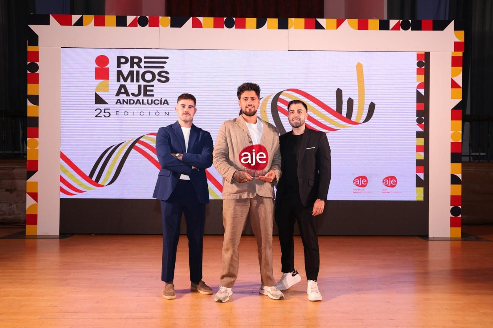 Así fue la mágica noche de entrega de los Premios AJE Andalucía