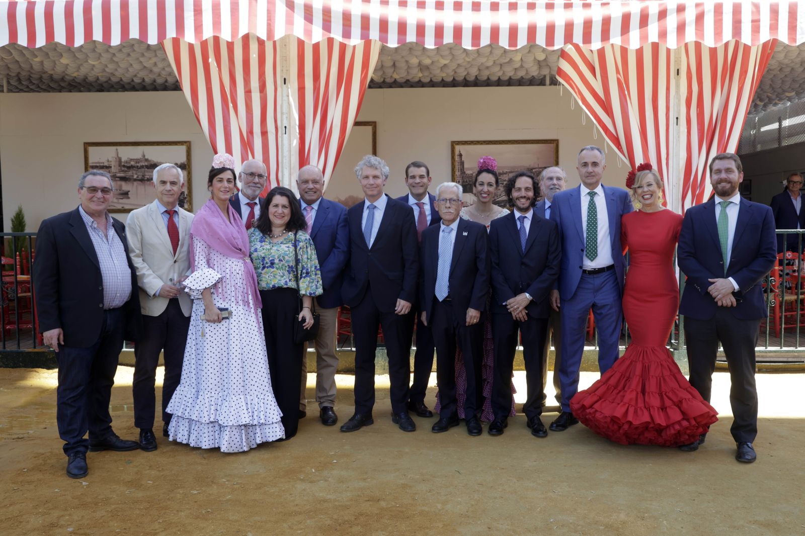 Recepción del Puerto de Sevilla en la Feria de Sevilla
