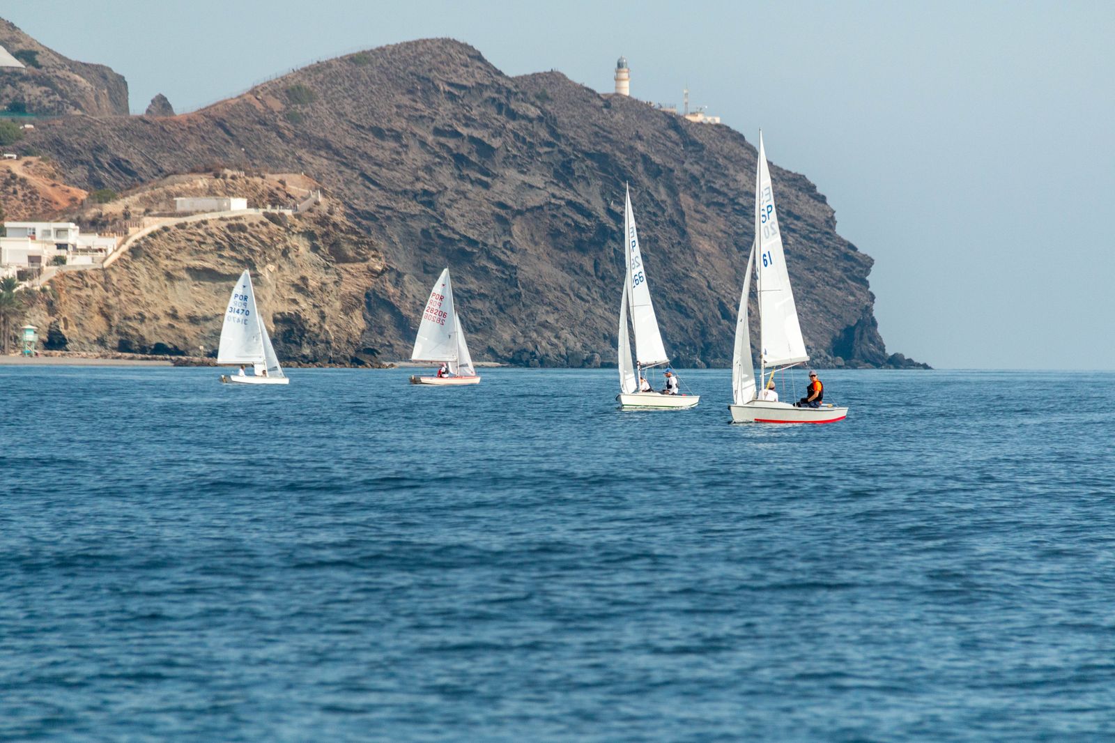 La Costa acoge el Campeonato de Europa Mixto de vela de la clase Snipe