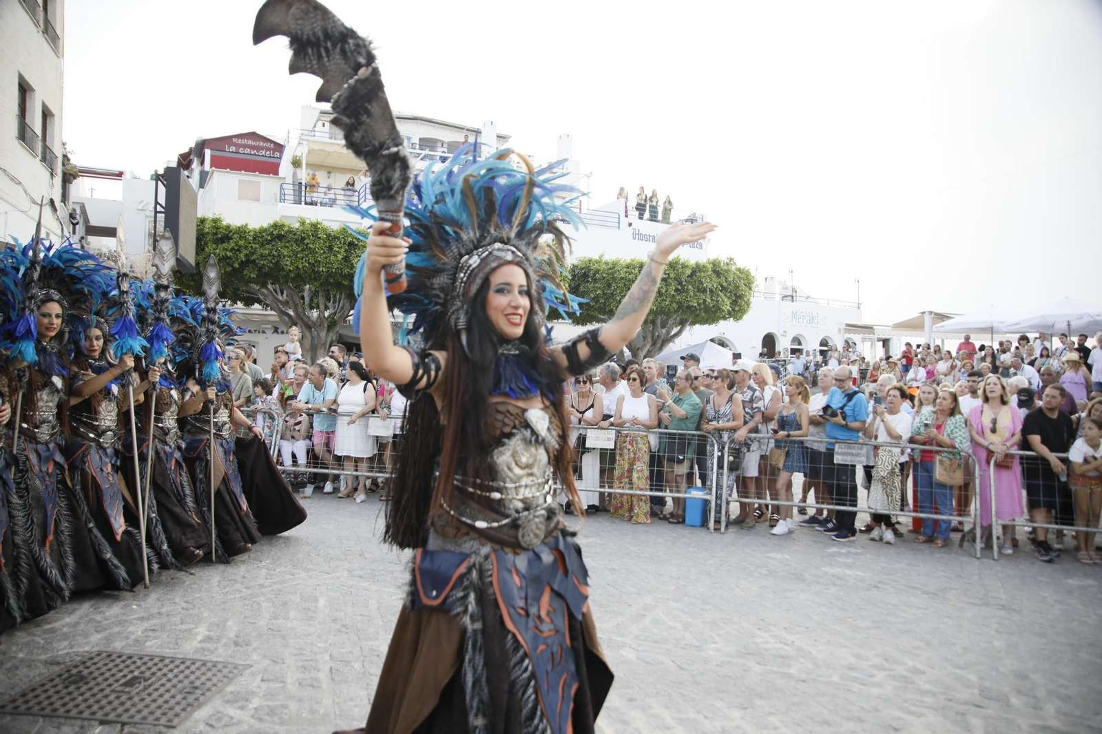 El gran desfile de Moros y Cristianos de Mojácar, en imágenes