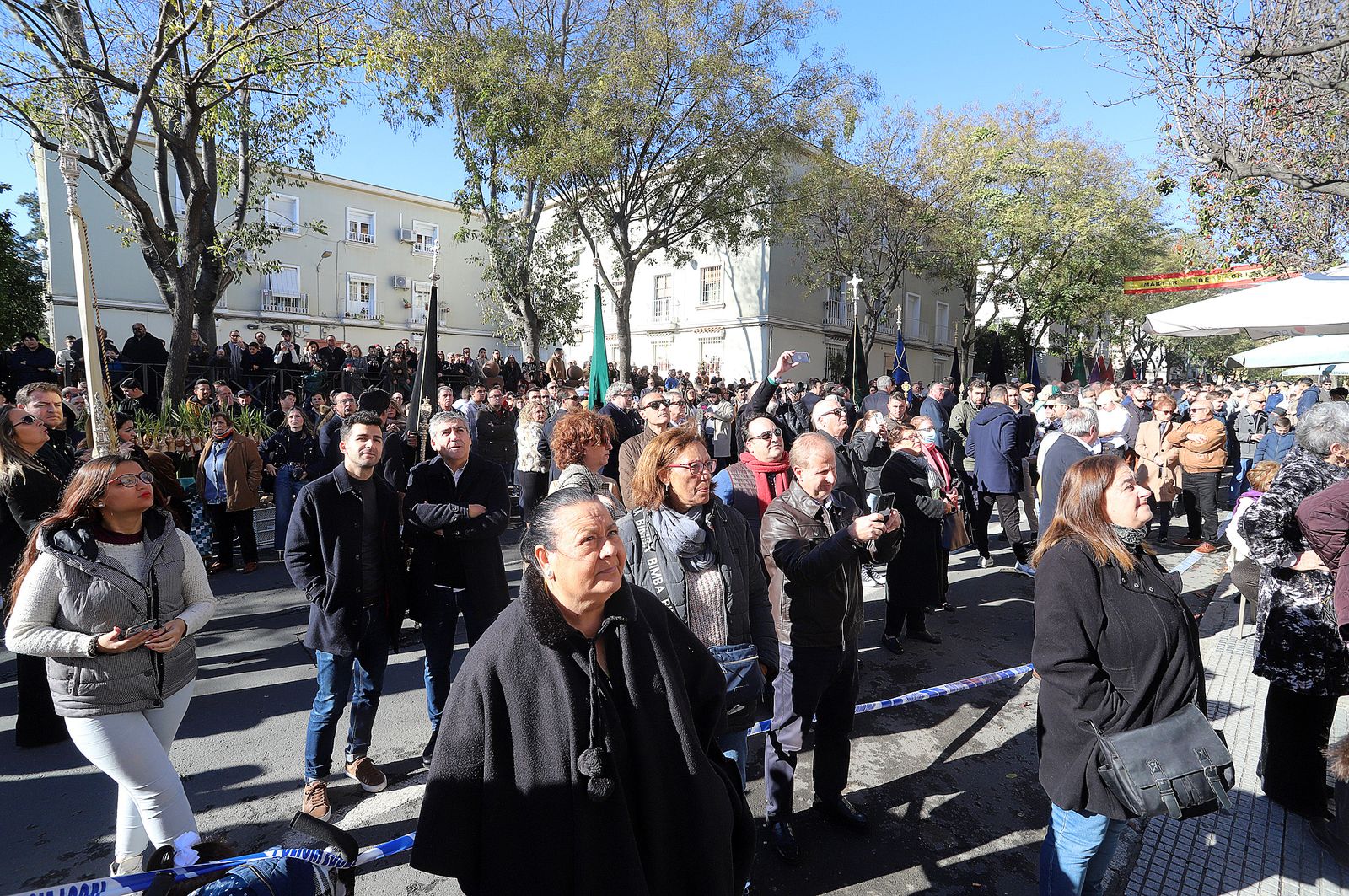 Imágenes de la procesión de San Sebastián en Huelva