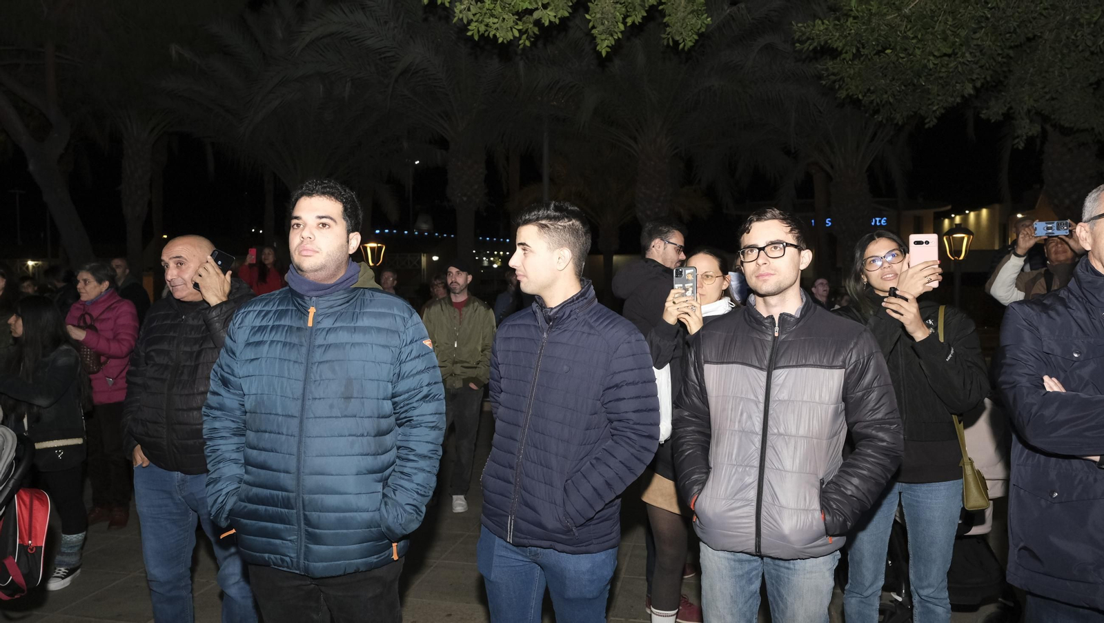 'Almería, la Ciudad de la Luz', espectáculo de luces, en imágenes