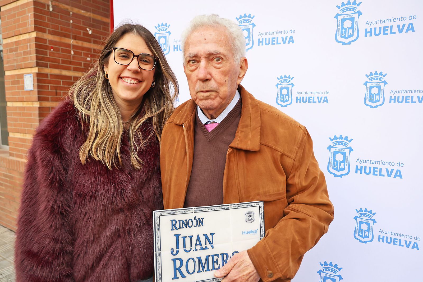 Las fotografías de la rotulación del Rincón de Juan Romero