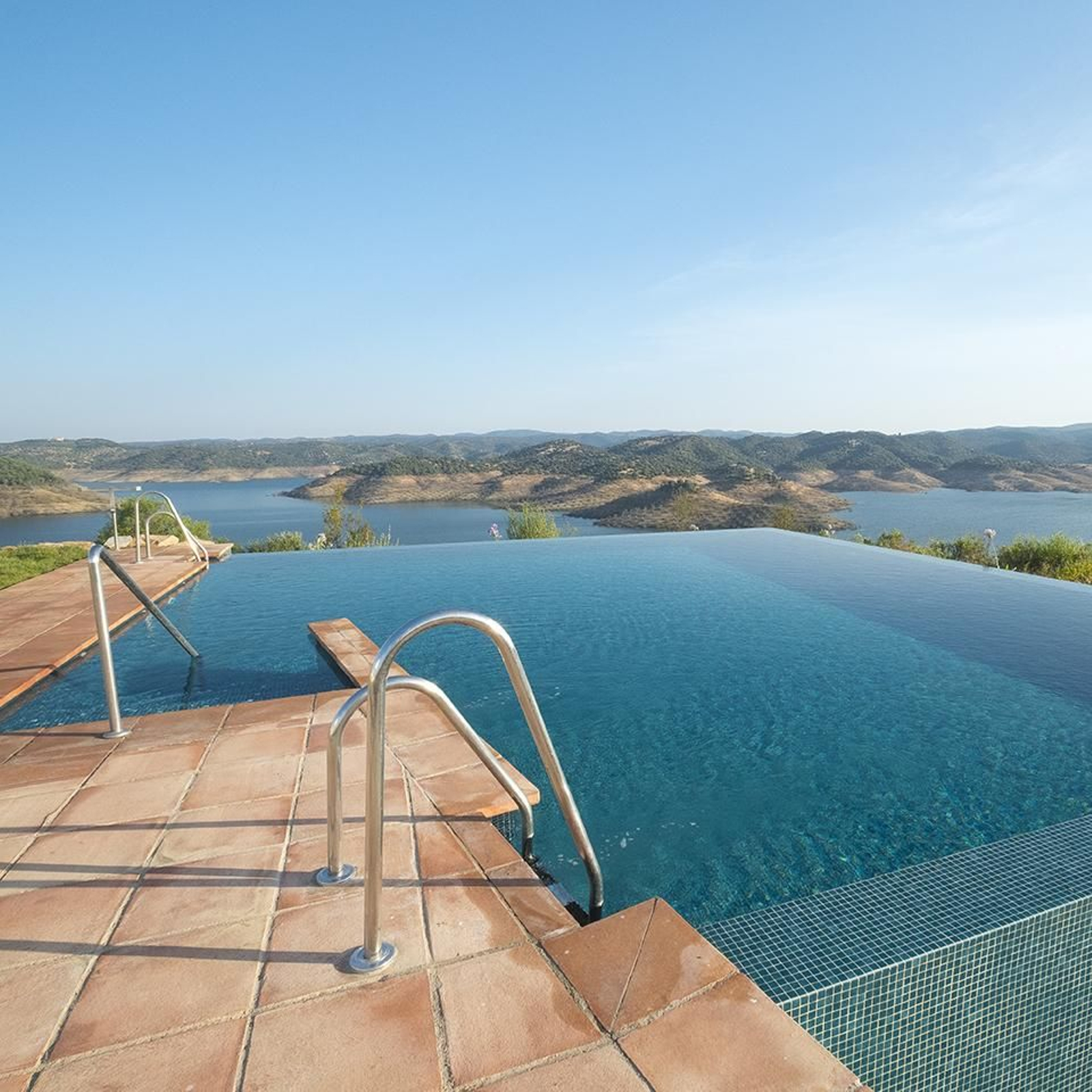 'Infinity pool' de Casas de Alisné