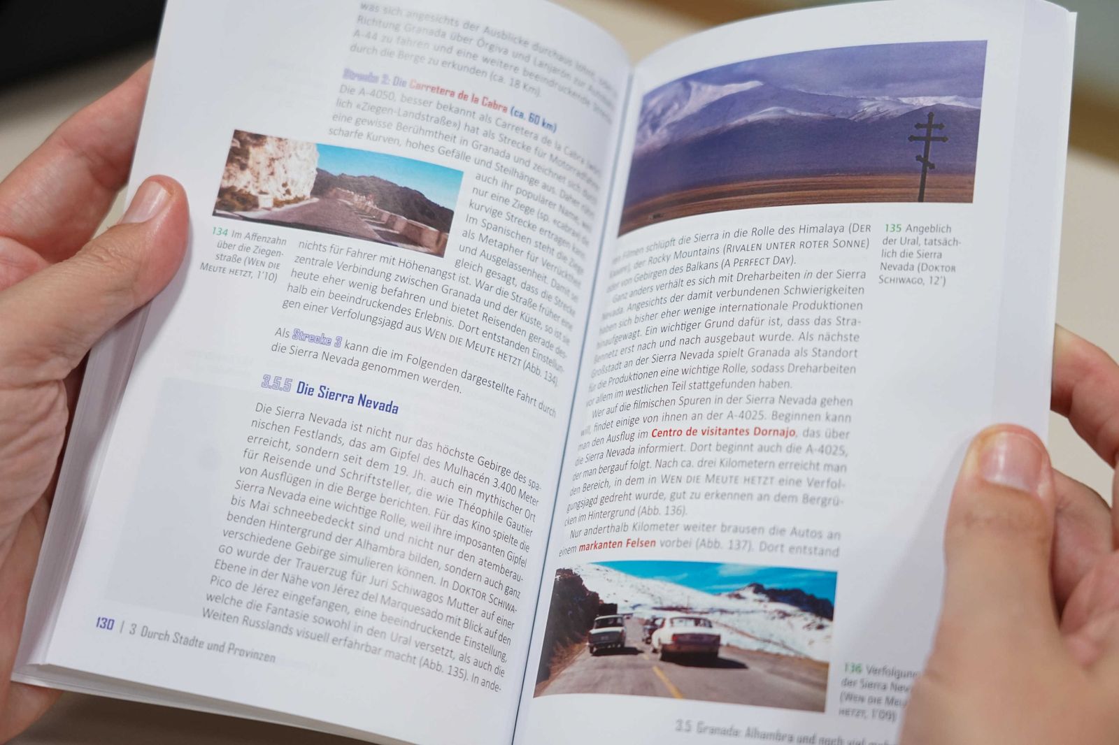 Imagen de la guía alemana con información sobre los lugares en los que se han rodado famosas escenas de películas