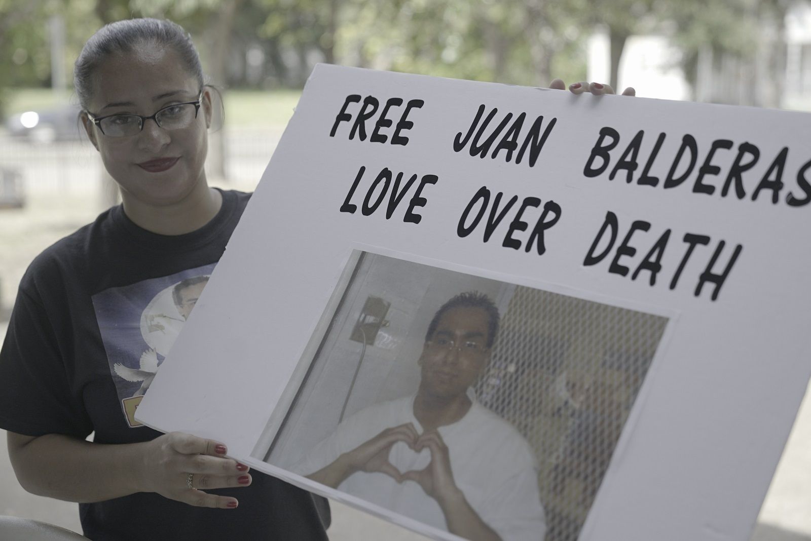 Una familiar del condenado Juan Balderas.