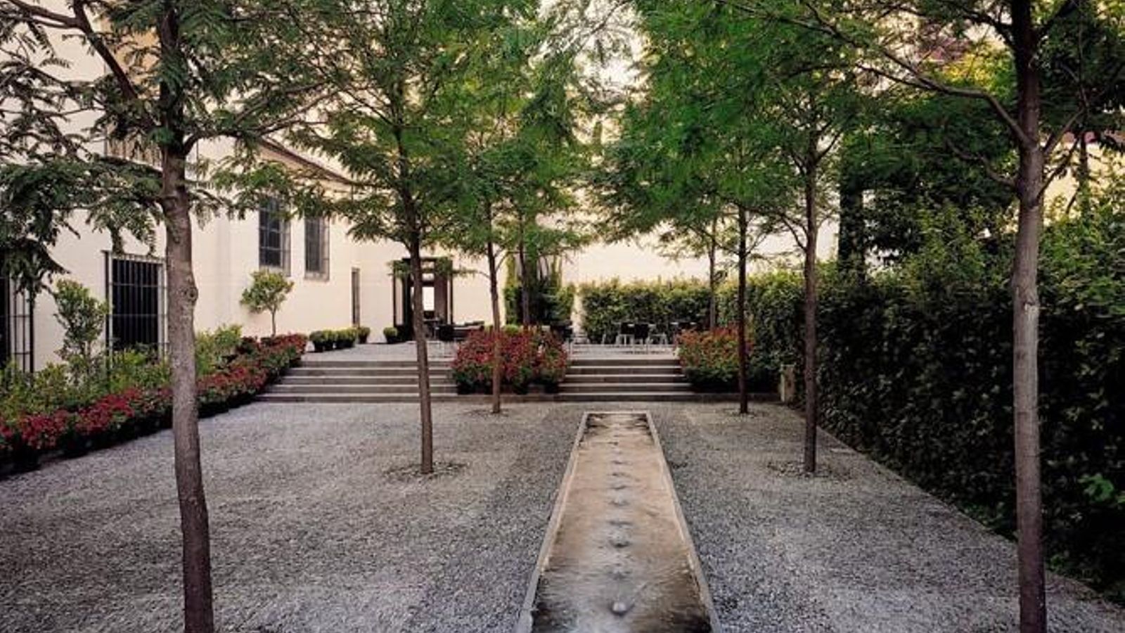 El patio de Museo Picasso Málaga.