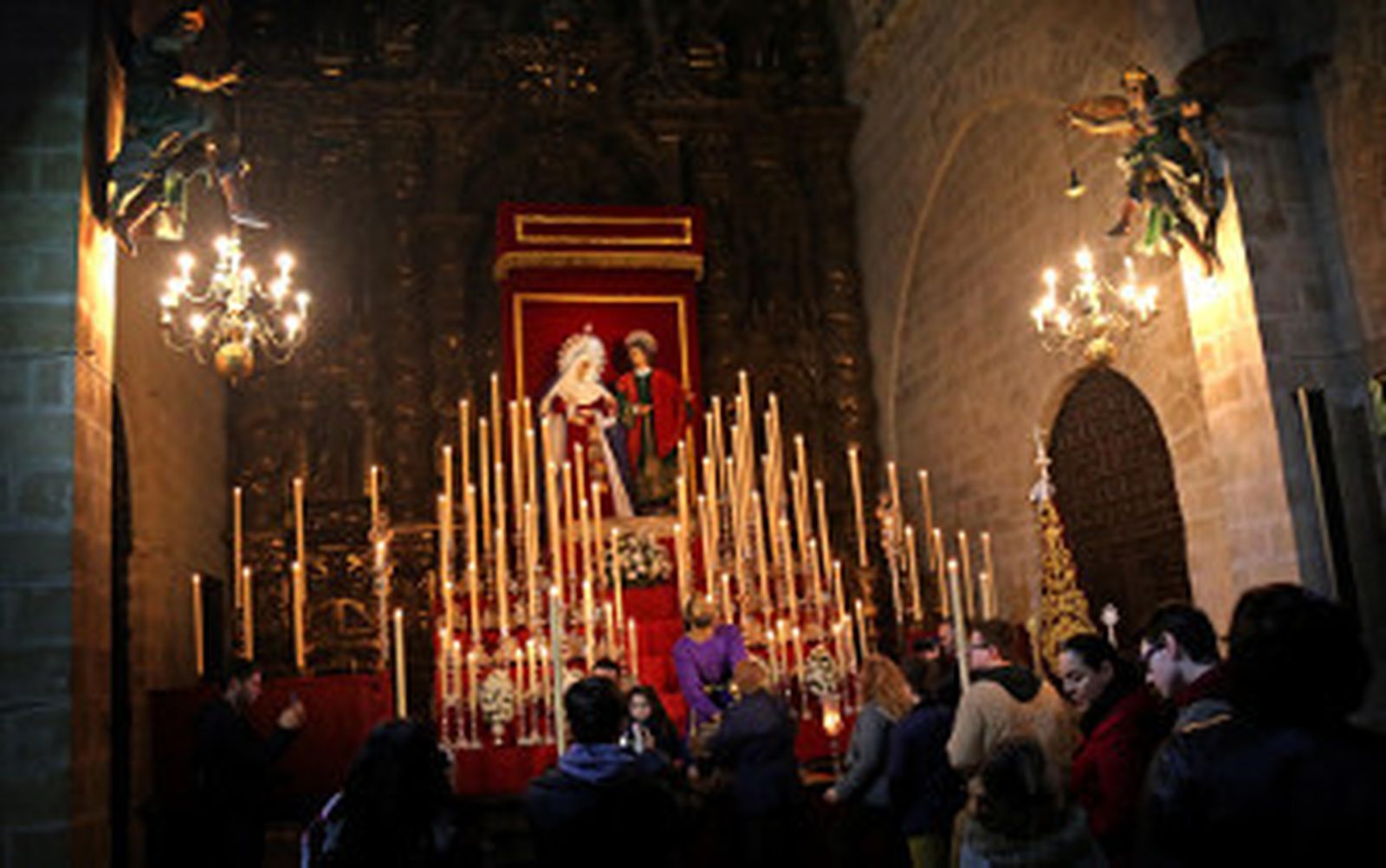 Desapacible pero ambientado primer domingo de Cuaresma