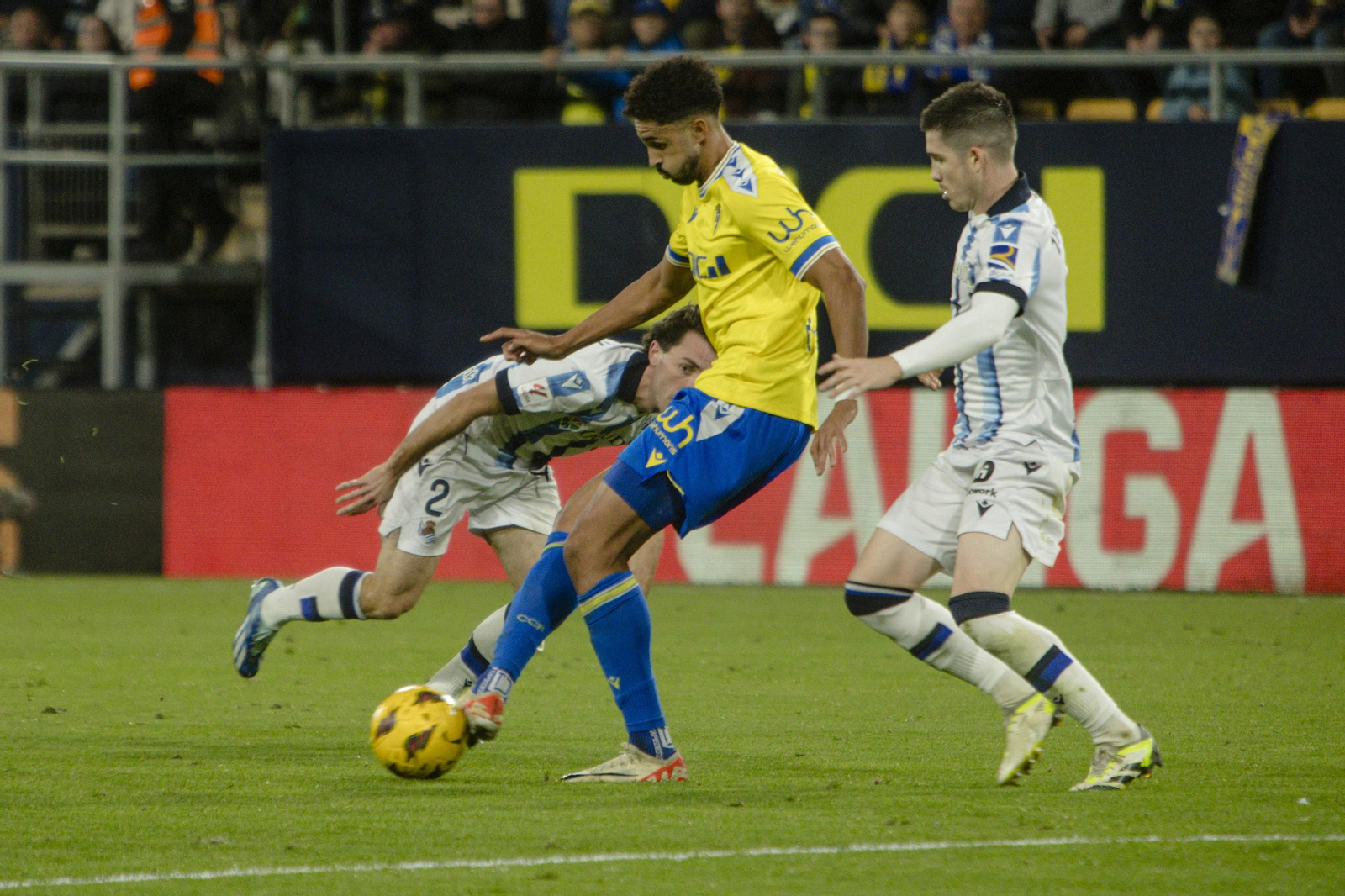 Cádiz CF - Real Sociedad, las imágenes del partido .