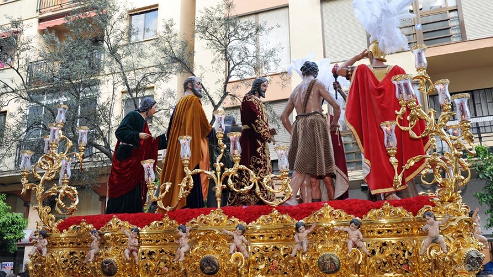 Trono de Nuestro Padre Jesús del Rescate de Málaga