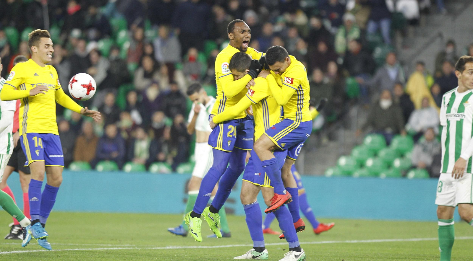 Las imágenes del Betis-Cádiz de Copa