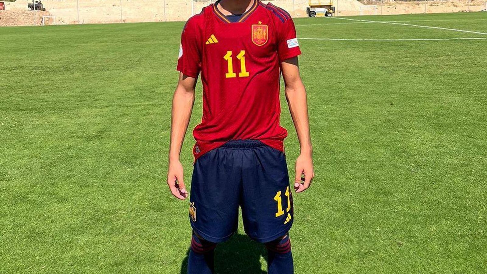 Jairo Morilla, internacional con España sub 15
