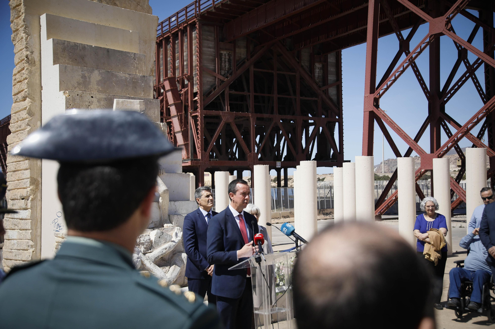 Acto de conmemoración a las víctimas del campo de concentración nazi de Mathausen, en imágenes