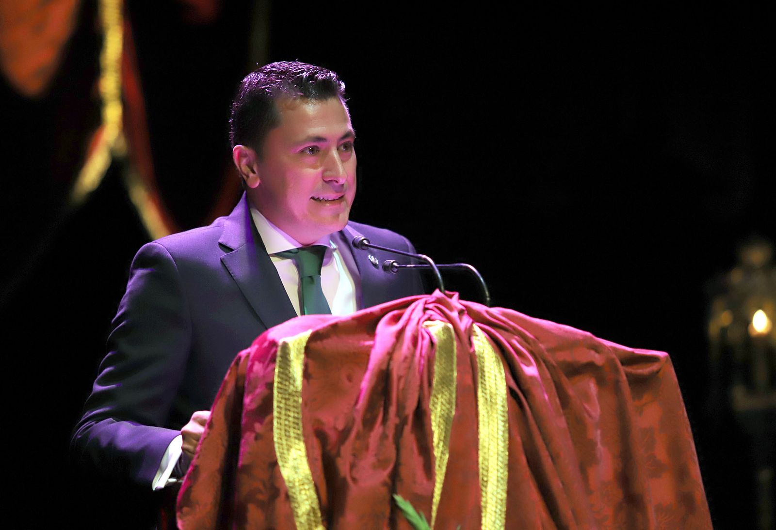 Imágenes del pregón de Manuel Jesús Montes , de la Romería 2019