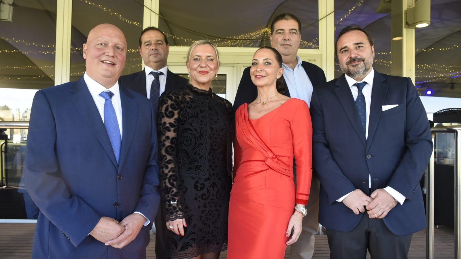 Los consejeros de Grupo Barberán: Javier, Samuel, Mai, Raquel, Juai y Juan Barberán, en el evento