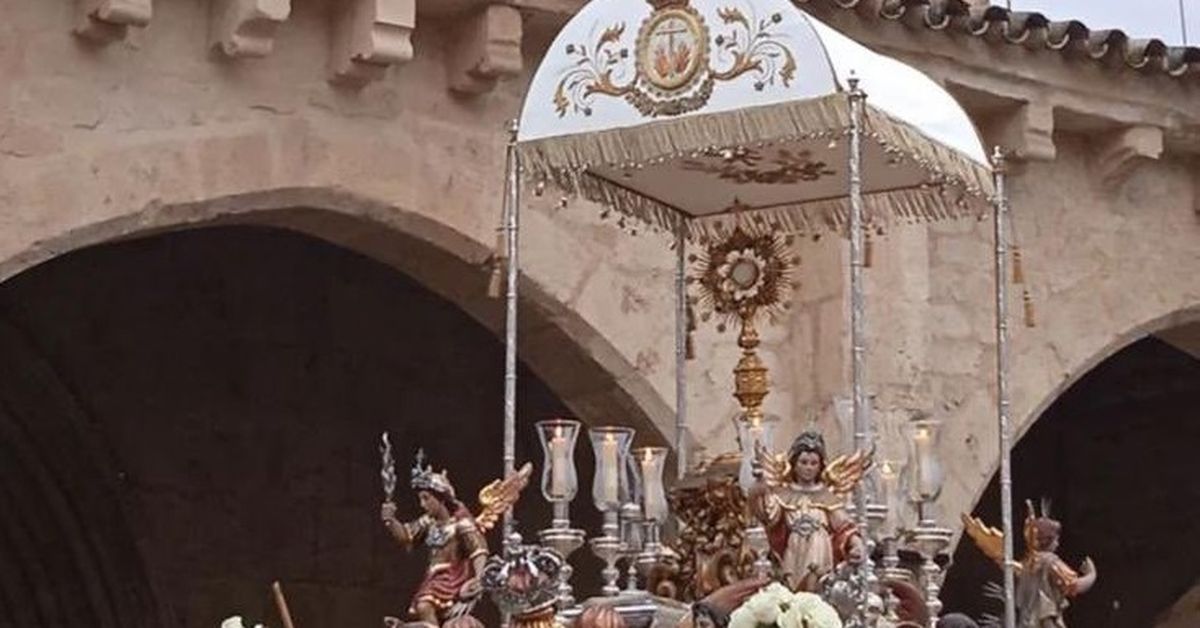 Seis procesiones en Córdoba en el jueves de Corpus: horarios y recorridos