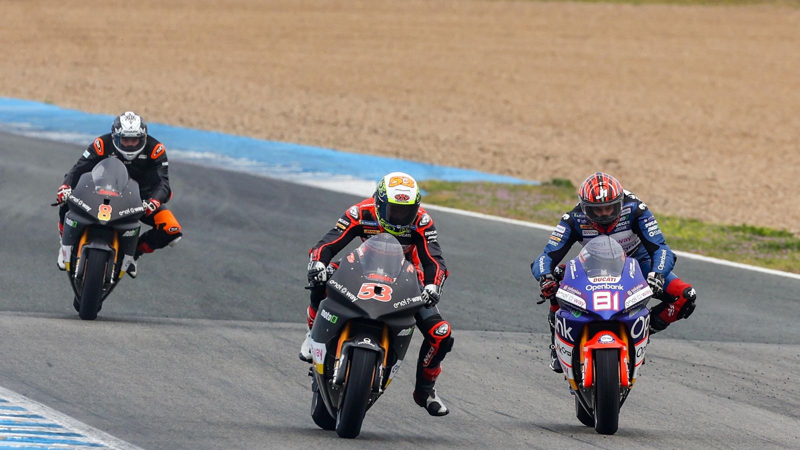 Tito Rabat y Jordi Torres, mano a mano como si de una carrera se tratase.