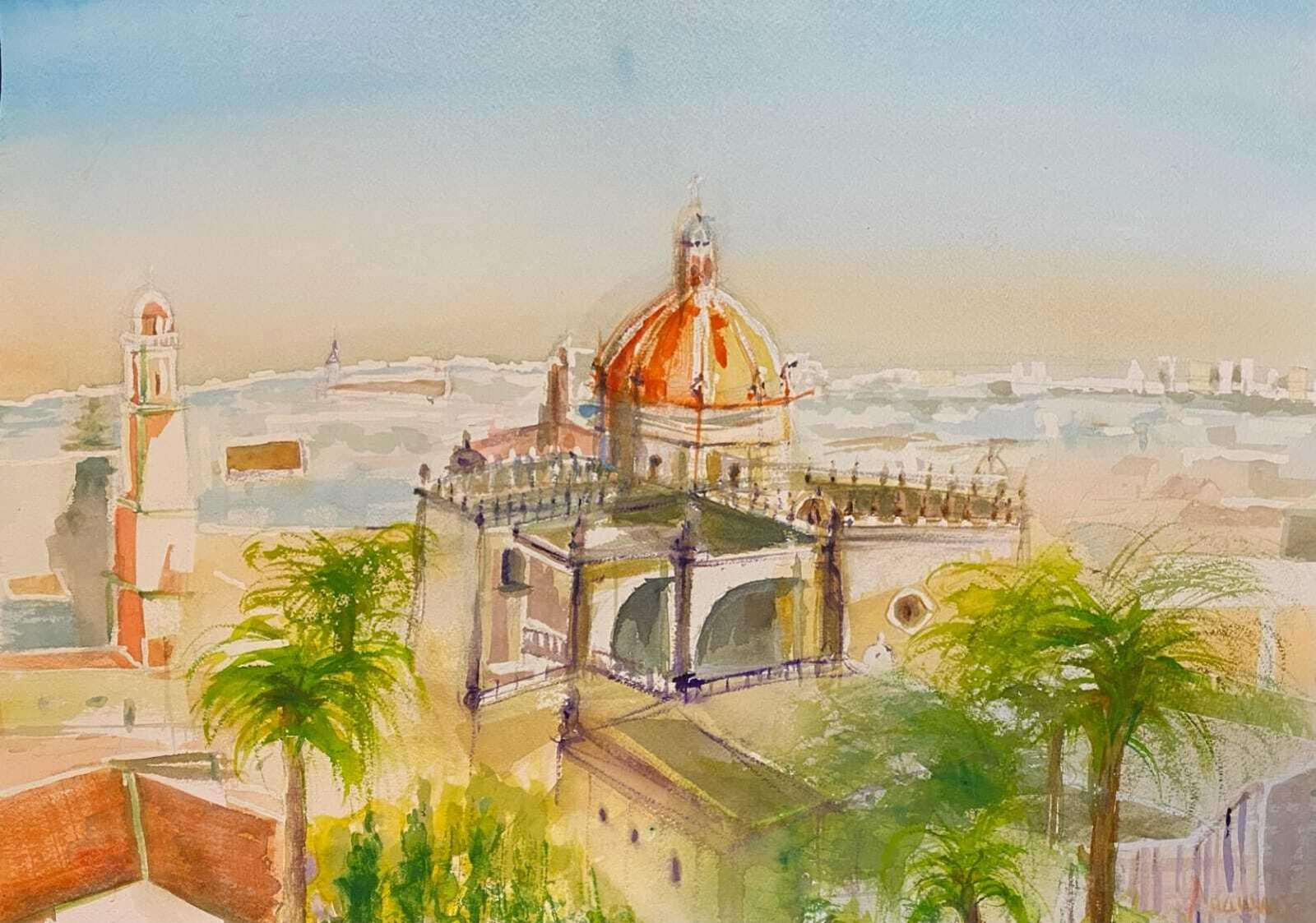 Una de las obras de Ana Moreno.