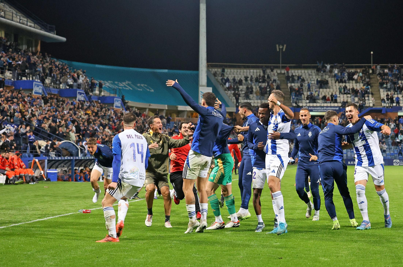 Imágenes del Recreativo de Huelva-Hércules CF