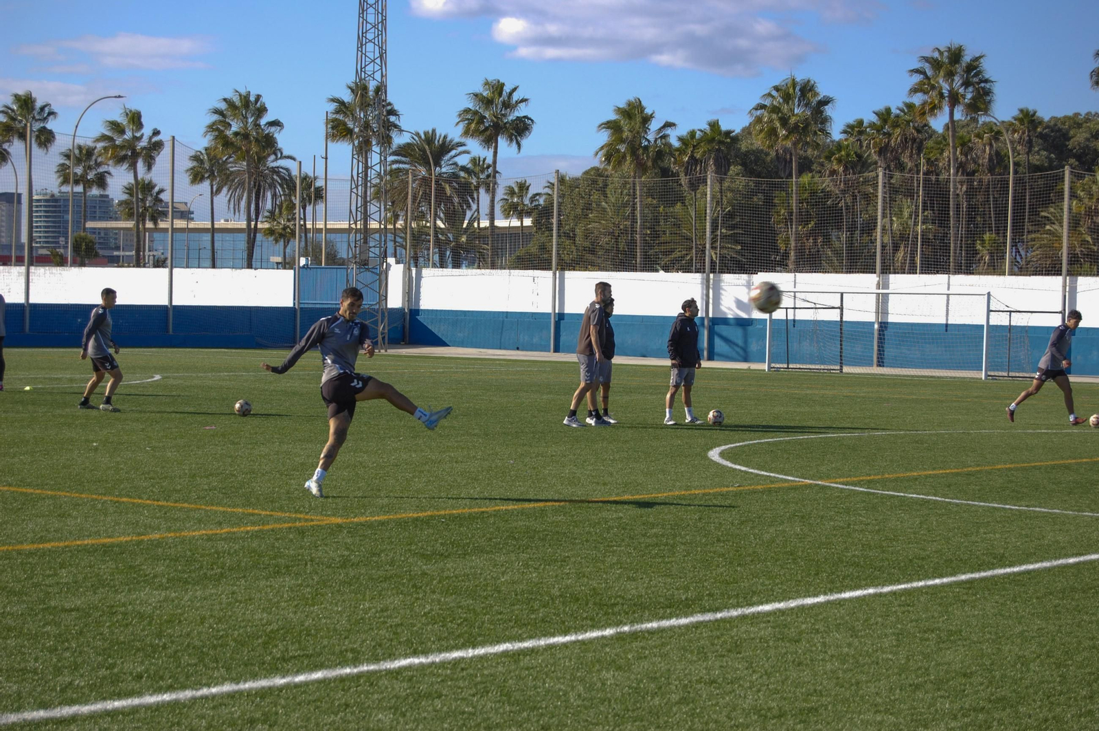 Las fotos del entrenamiento de la Balona previo a su partido con el Ciudad de Lucena