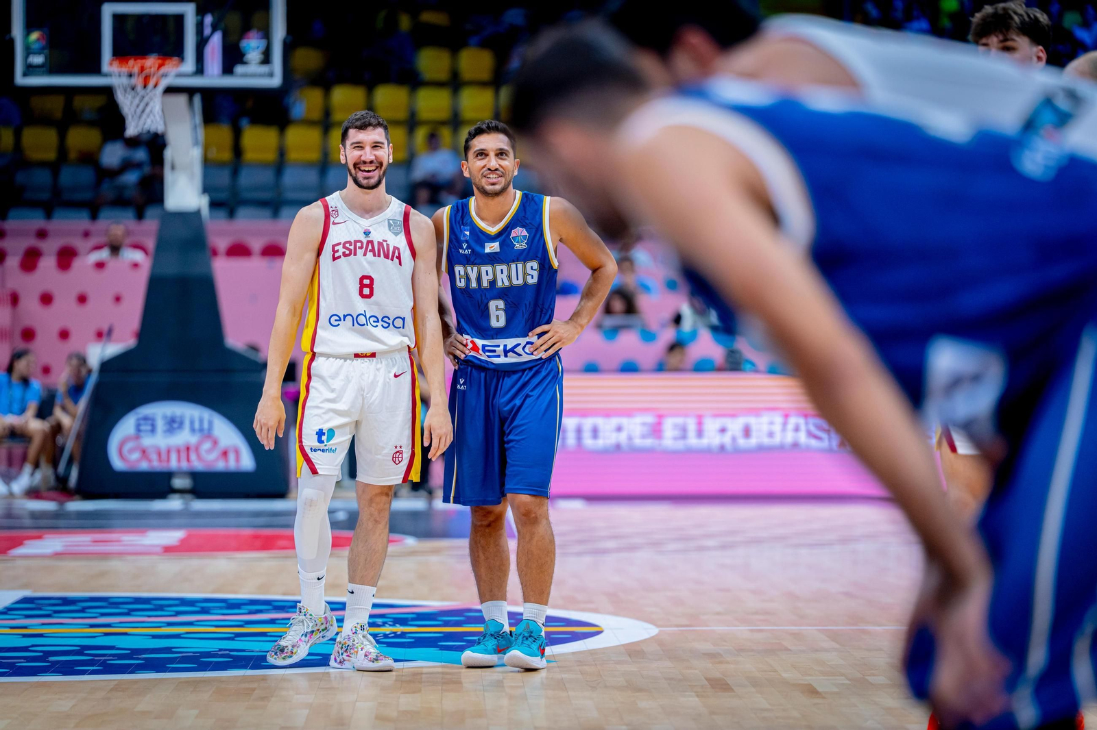 Las fotos del Chipre - España de baloncesto
