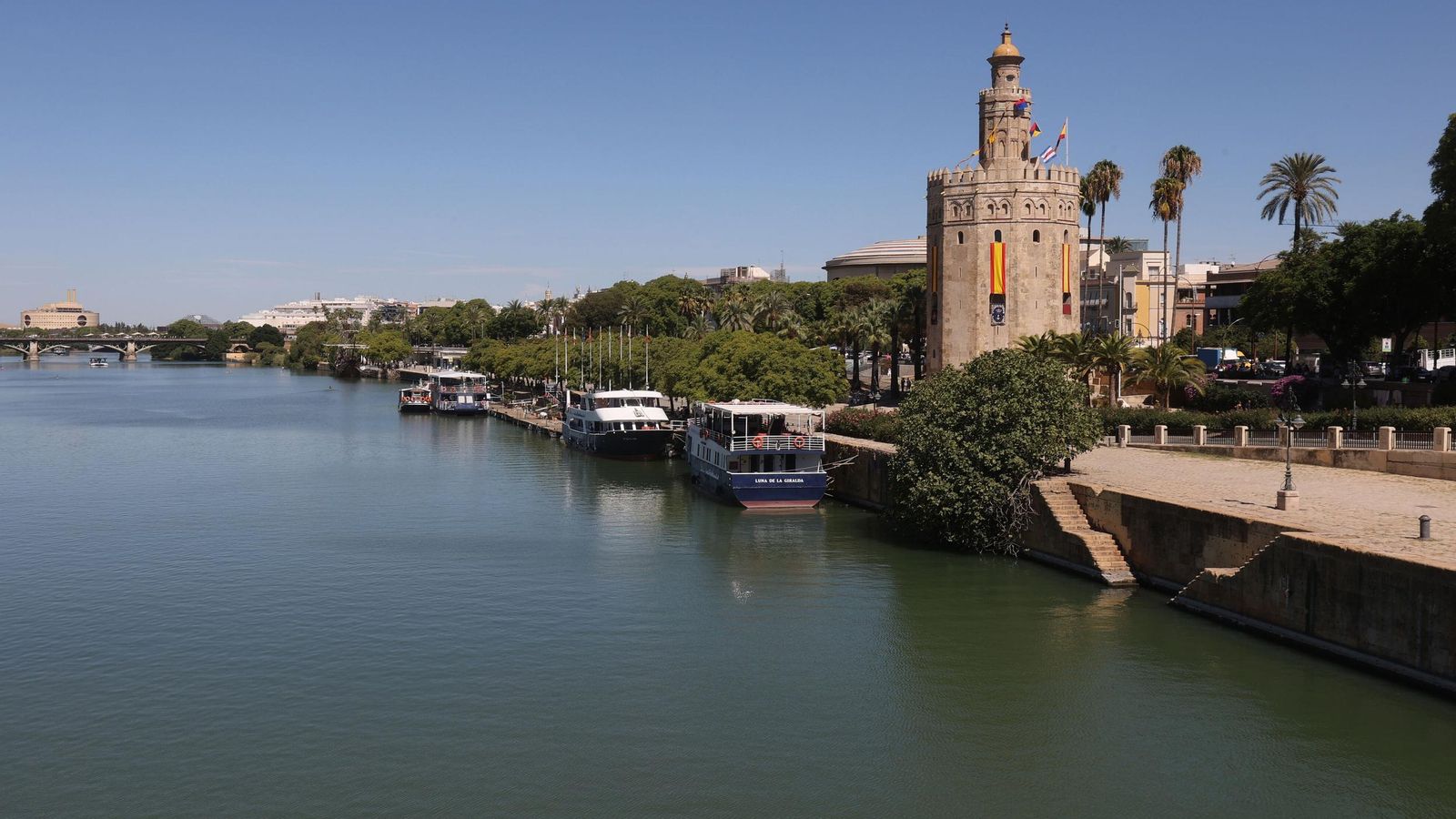 El río Guadalquivir.