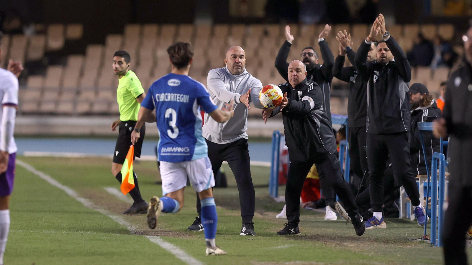 Imágenes del Xerez CD contra el Real Jaén CF en Chapín