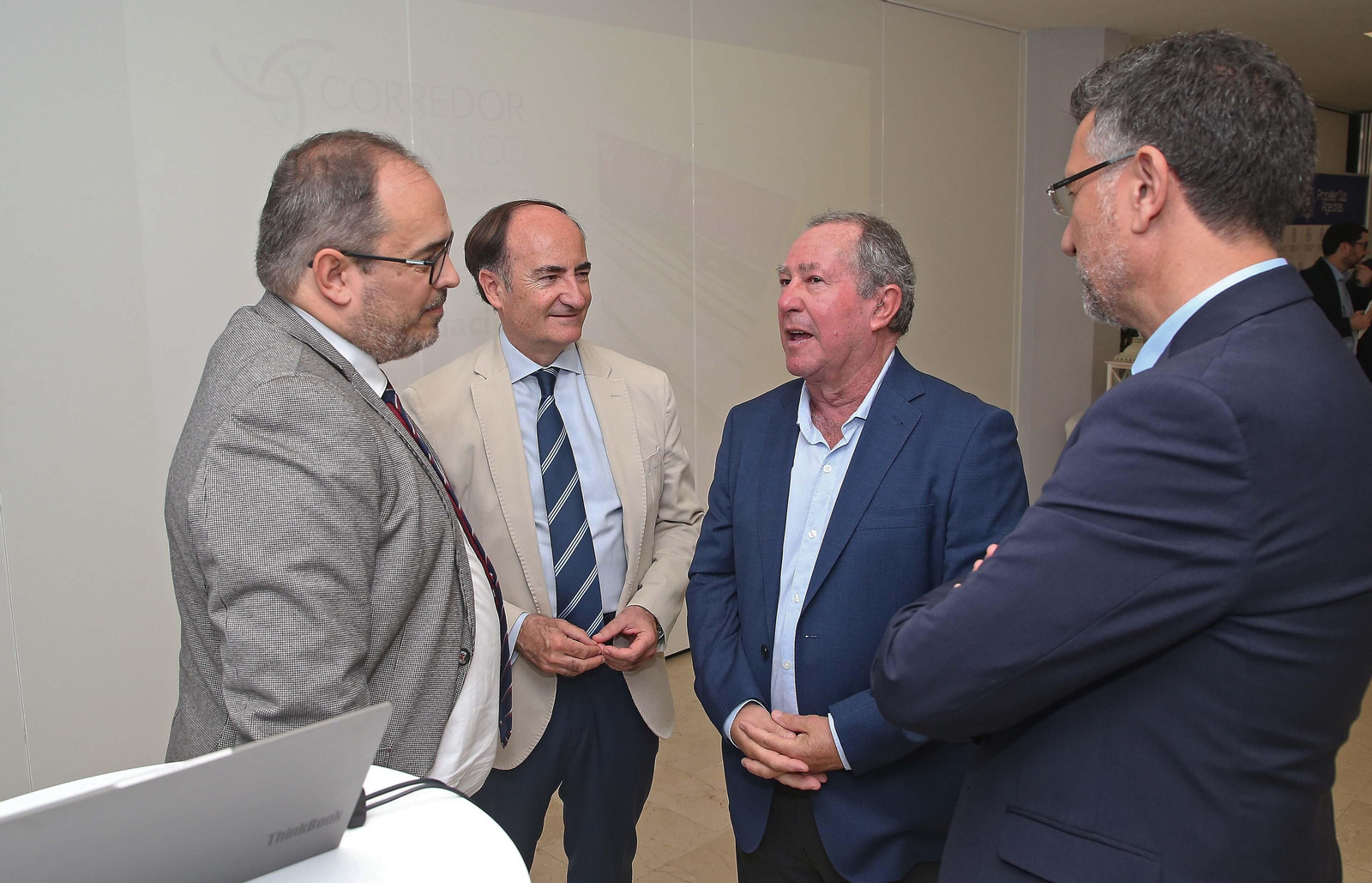 La conferencia del comisionado para el Corredor Atlántico en el Propeller Club Algeciras, en imágenes