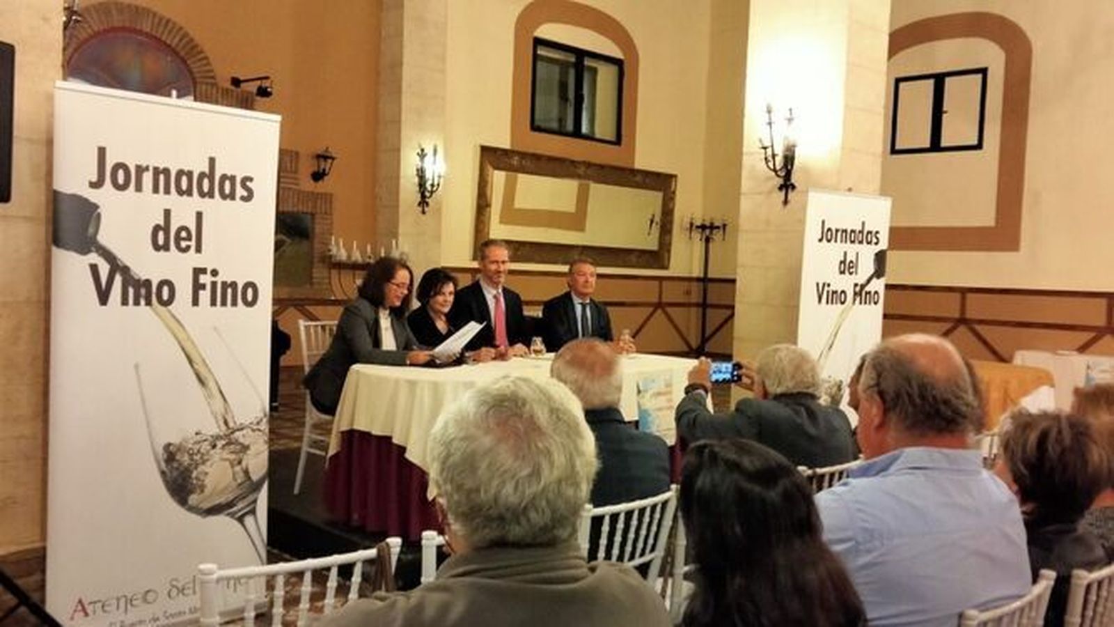 Una imagen de la pasada edición de las Jornadas del Vino Fino.