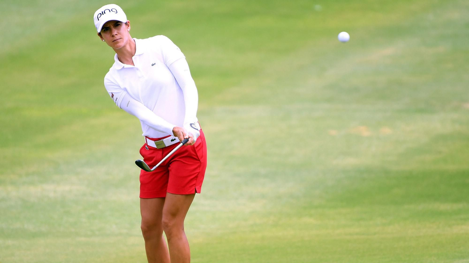 Azahara Muñoz, durante el torneo de Hawaii.