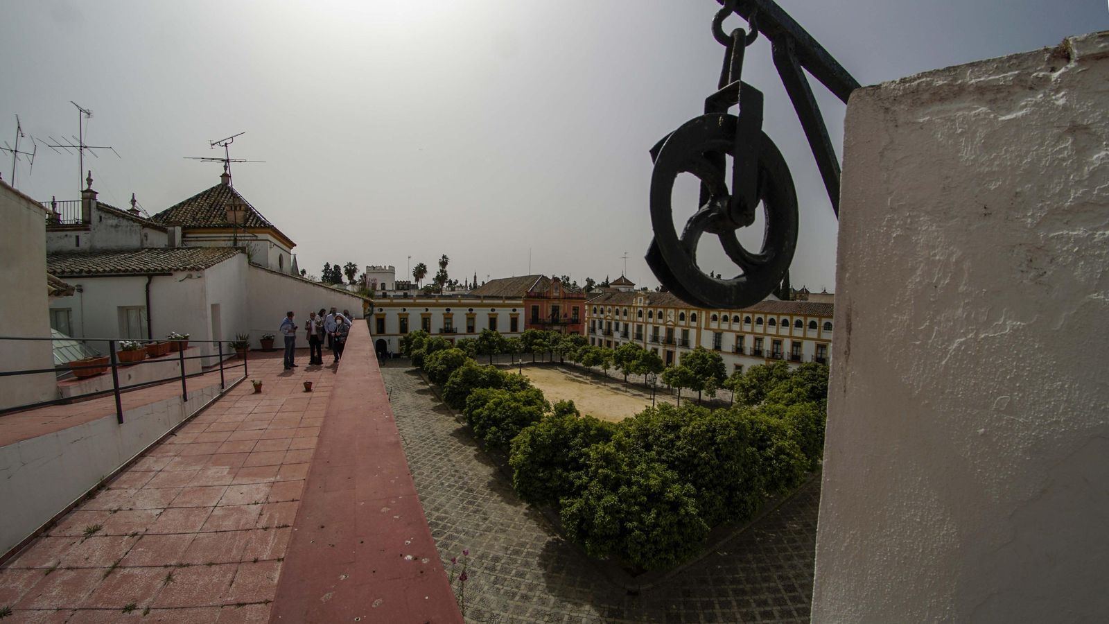 Vista del Patio de Banderas.