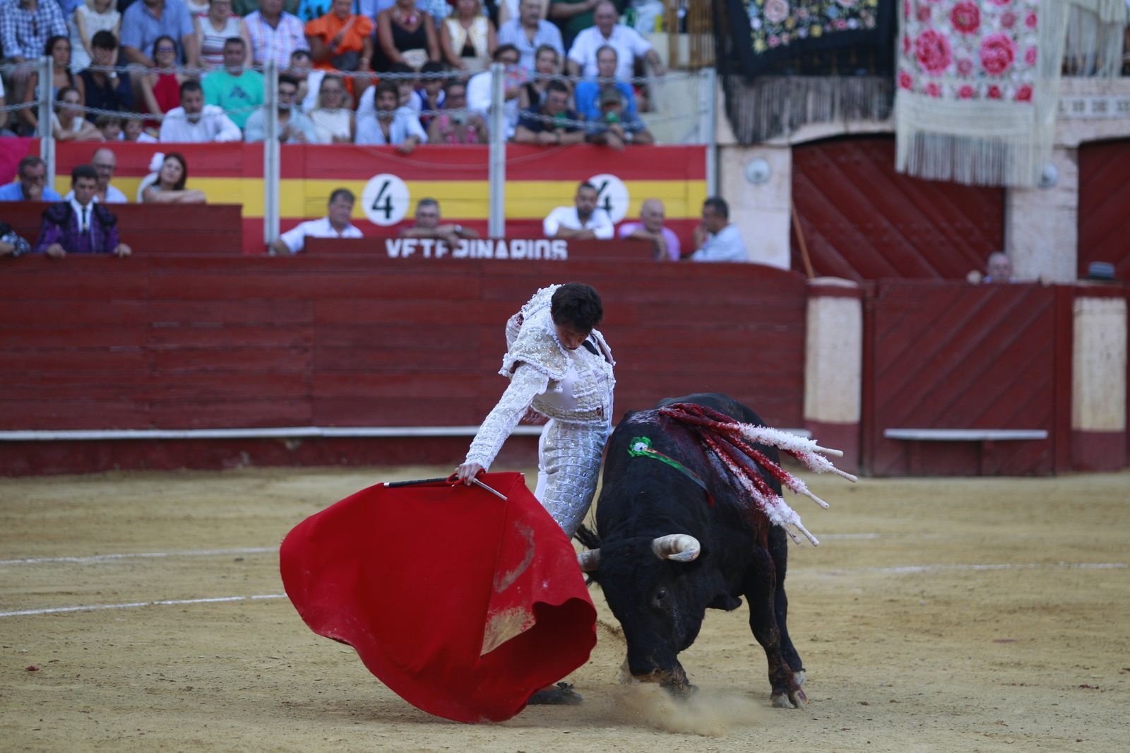 Imágenes del triunfo del torero almeriense Jorge Martínez el día de su alternativa