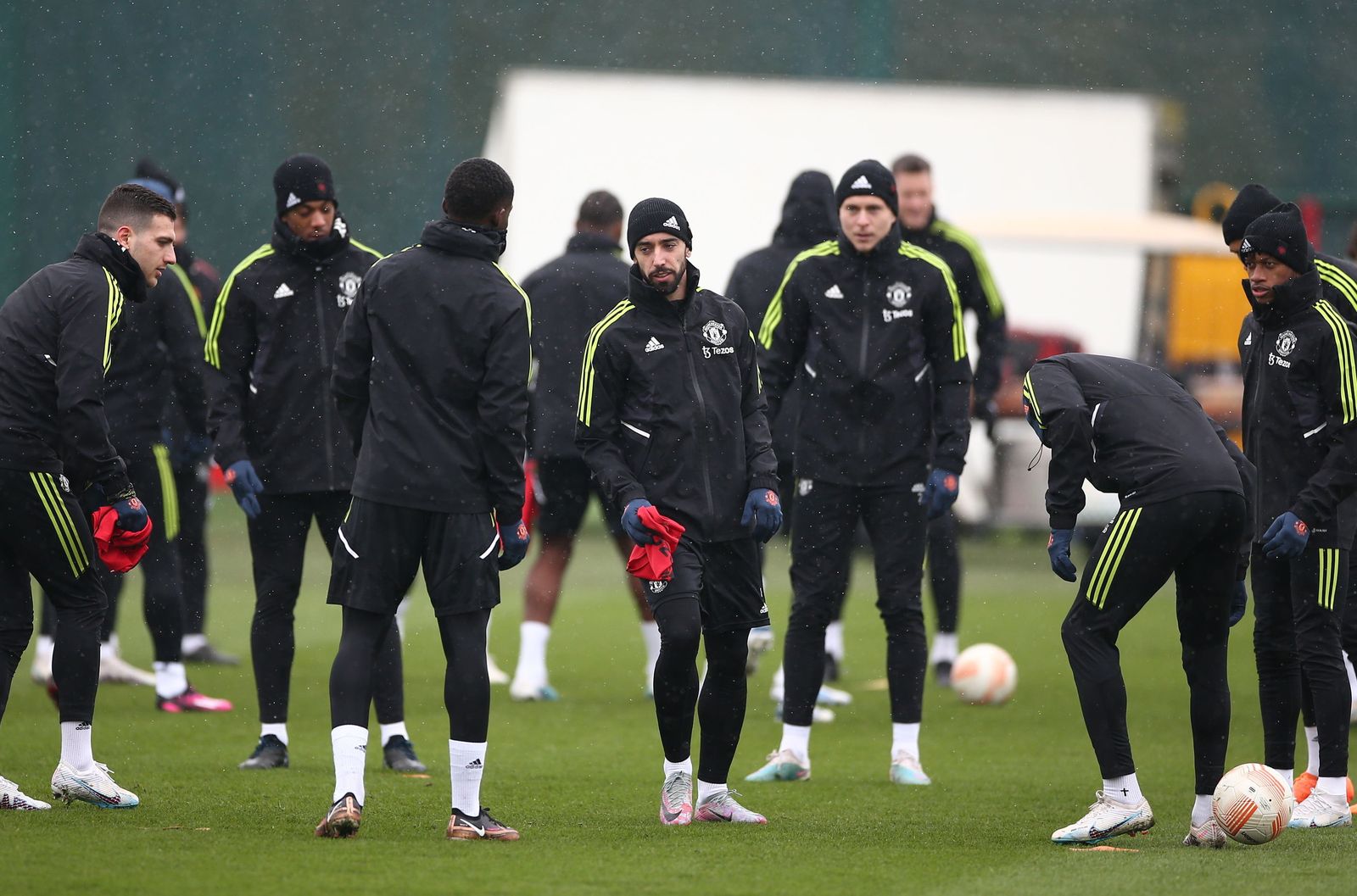 Las fotos previas del Manchester United - Betis