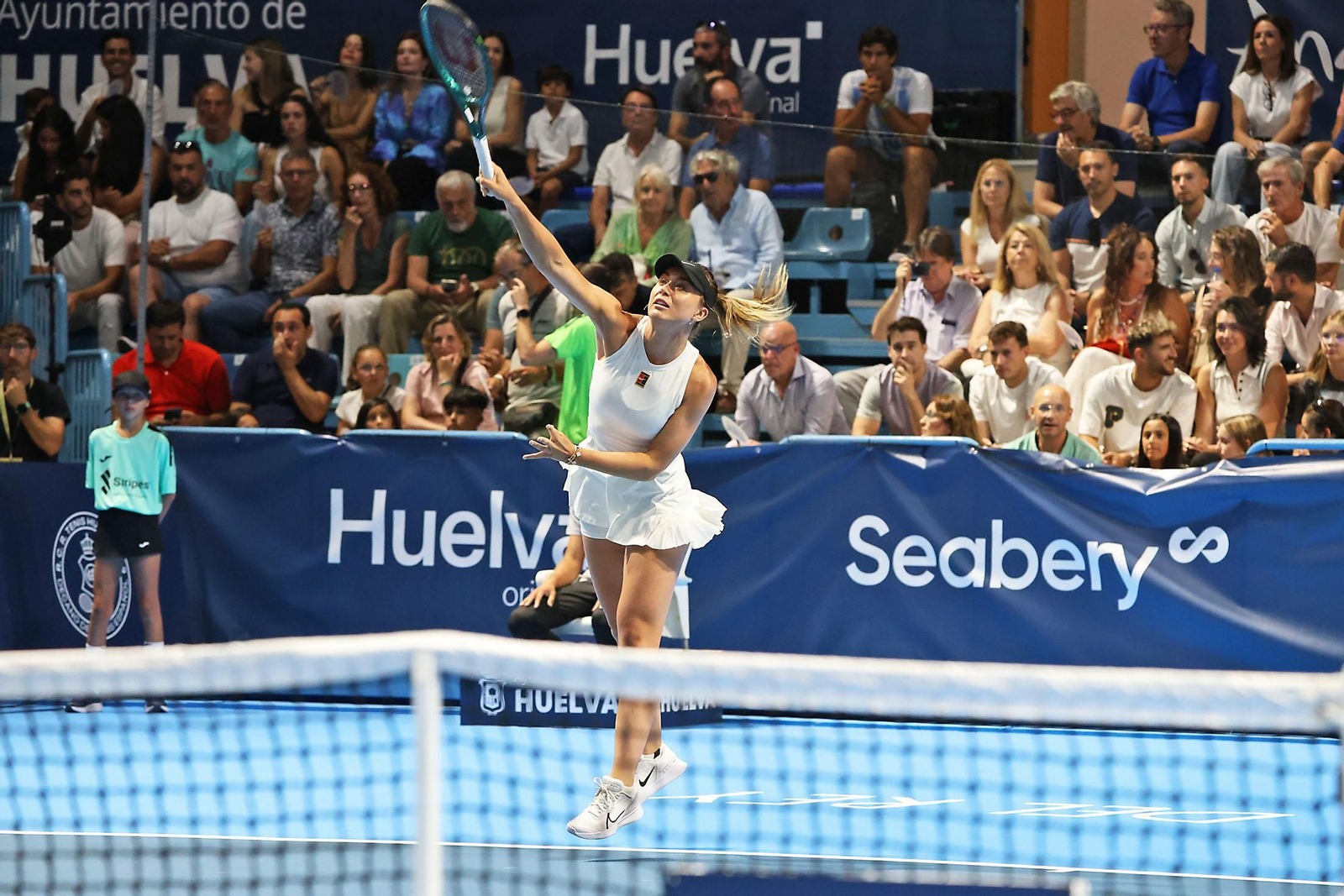Imágenes de la final femenina de la Copa del Rey de tenis de Huelva entre Jesica Bouzas y Paula Badosa