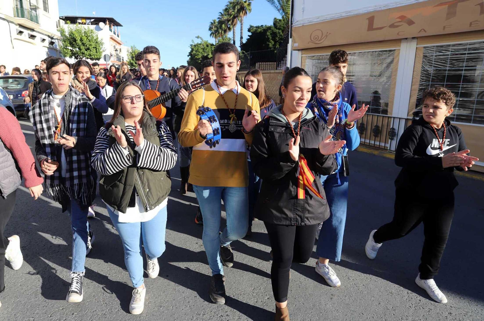 Imágenes de la Peregrinación de Jóvenes Rocieros