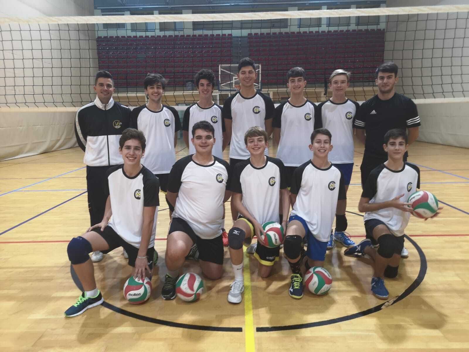 Plantilla del Amigos Cádiz cadete que compite en la cita chiclanera.