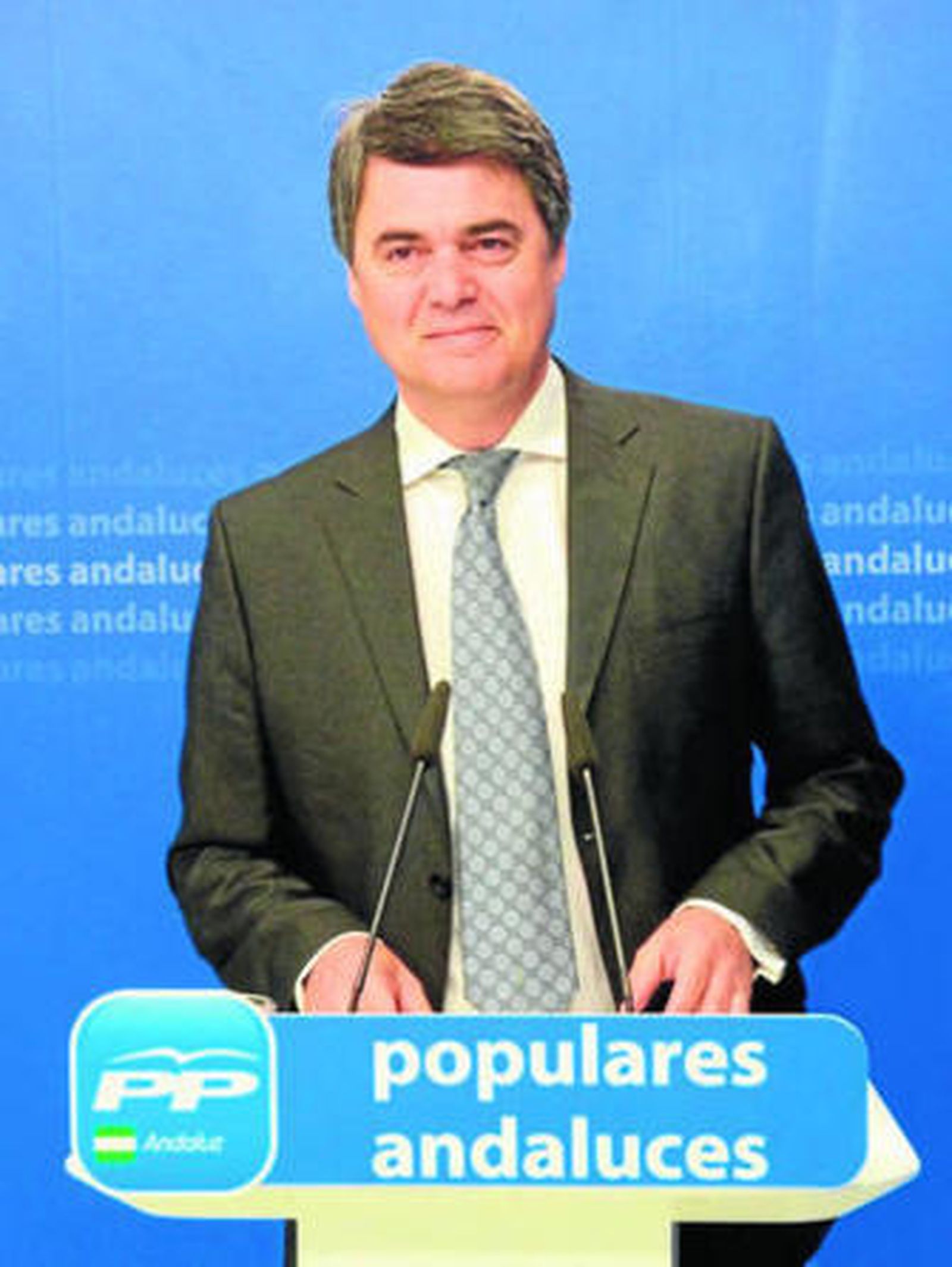 Carlos Rojas ayer en rueda de prensa.