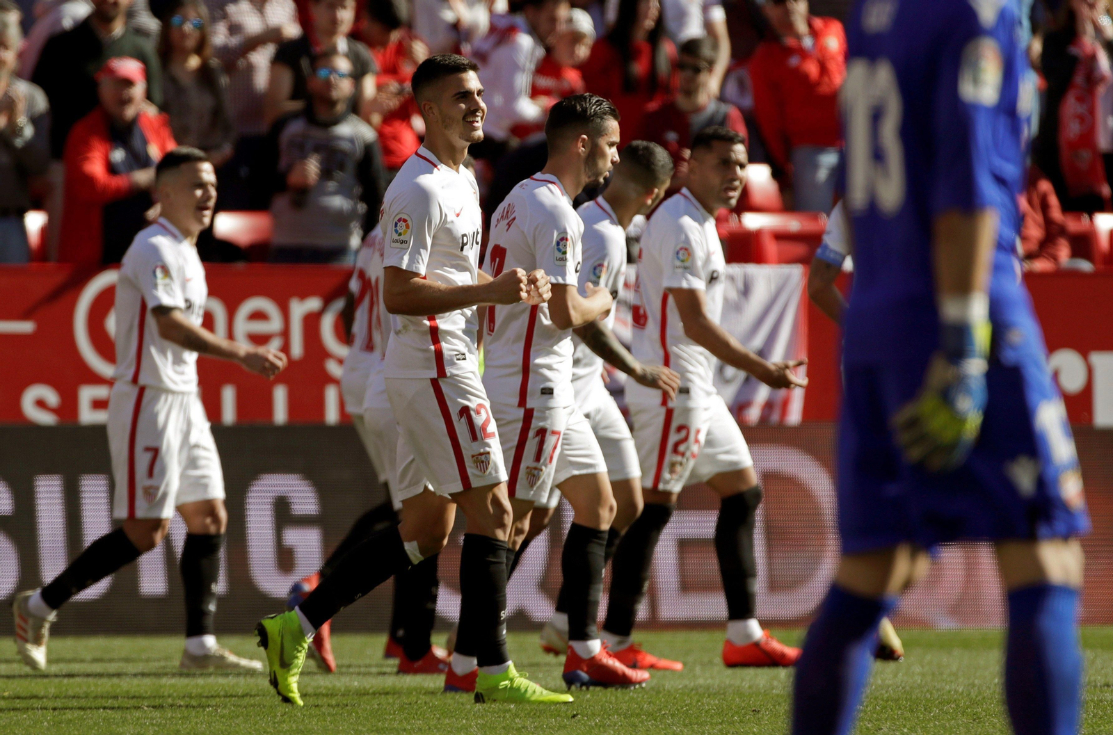 Sevilla-Levante en imágenes