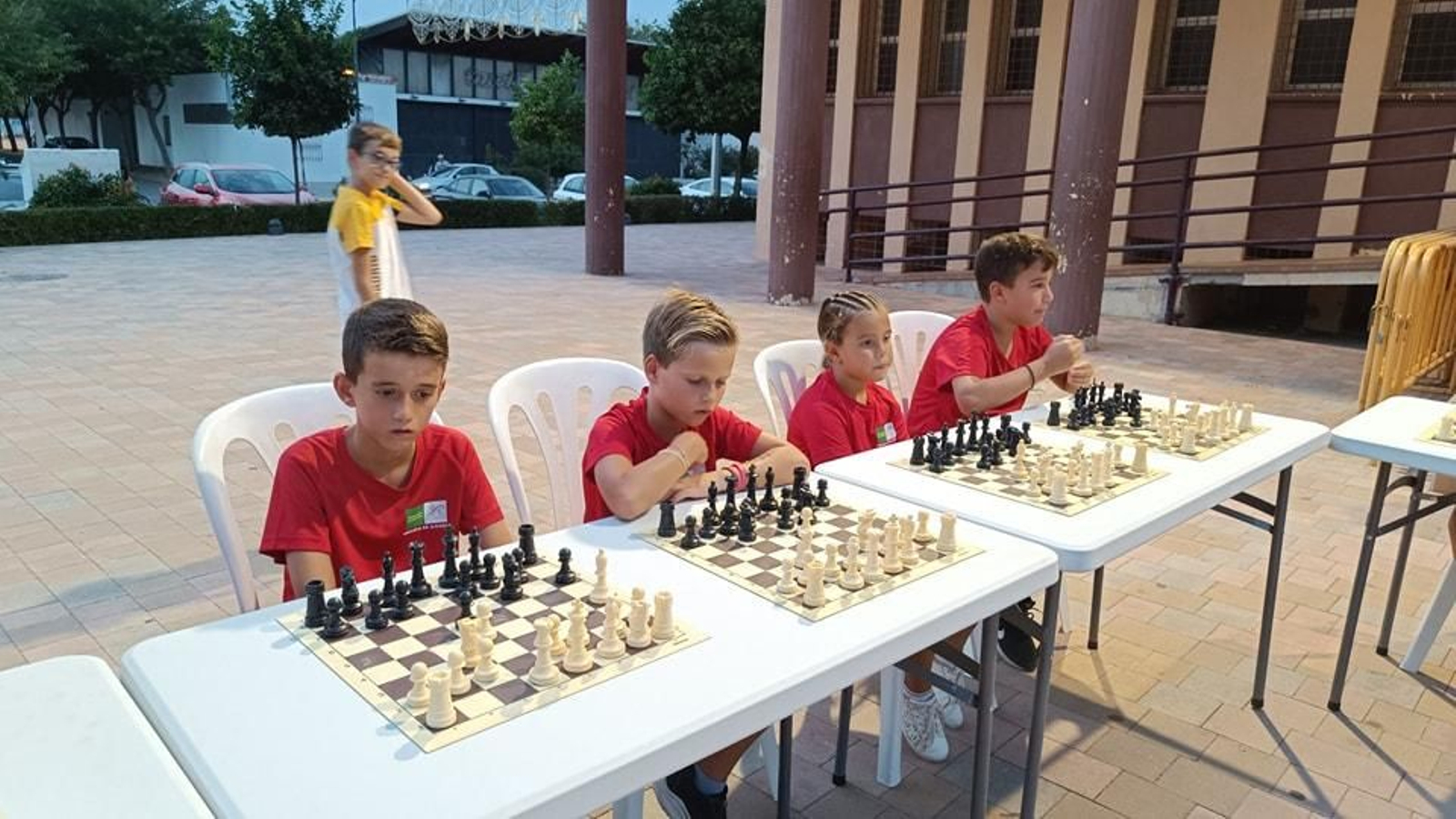 La simultánea de ajedrez de Villa del Río